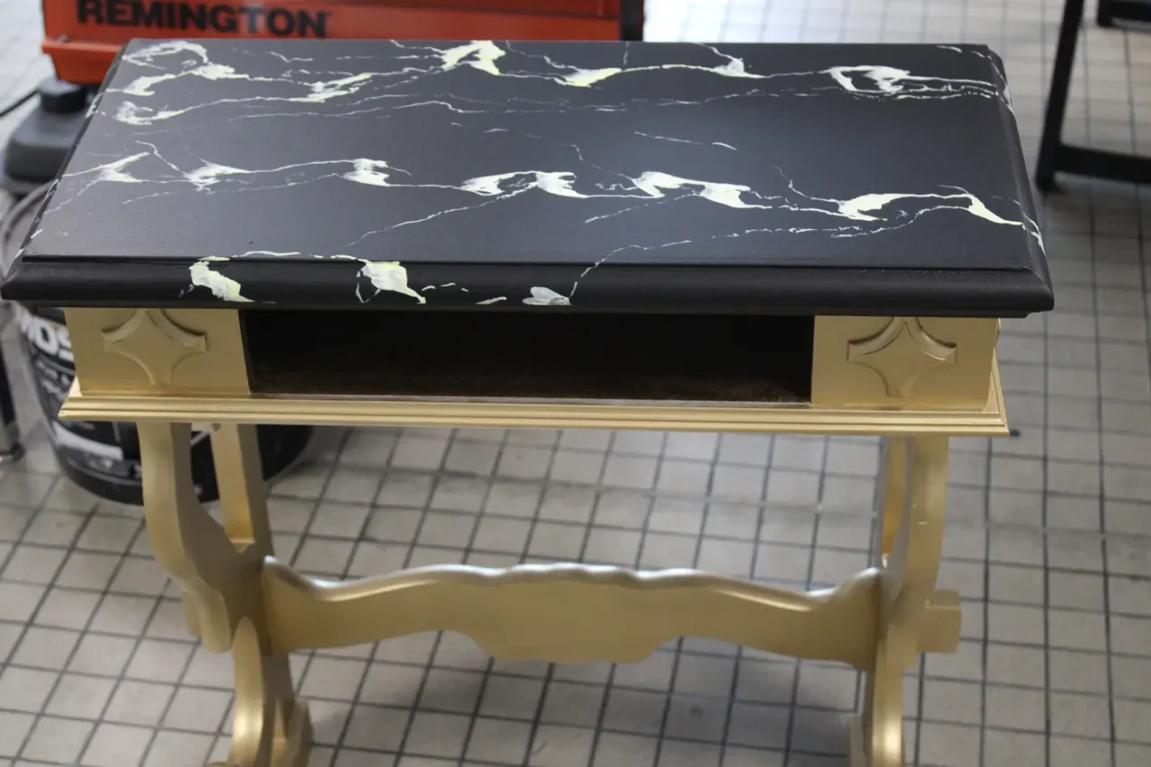 Console portor noir